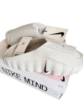 Nike Mind 001 Slides Grey - Size 10 Authentic Futuristic Mules